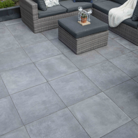 GeoCeramica® 80x80x4 - Fumato Mezzo