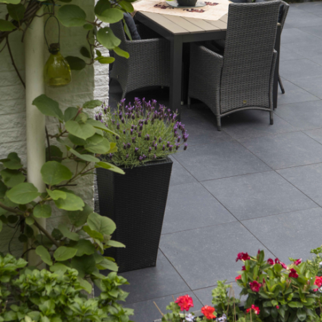 GeoCeramica® 60x60x4 - Impasto Negro