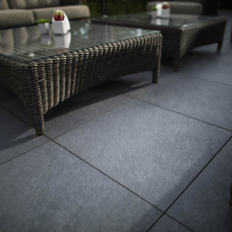 GeoCeramica® 60x60x4 - Lava Slate