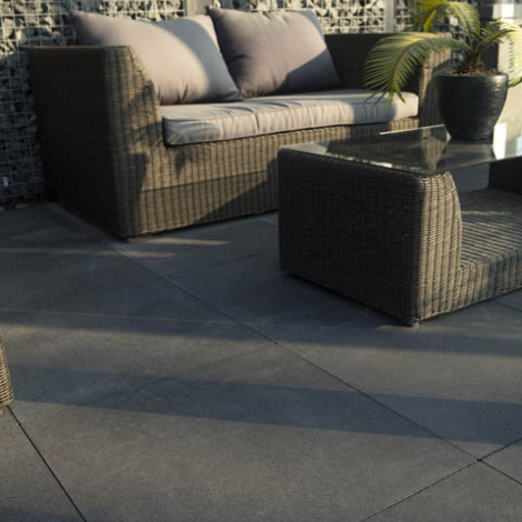 Granitops Plus 60x60x4,7 - Grey/Black