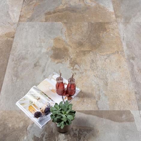 GeoCeramica® 100x100x4 - Multicolor Stone Natural